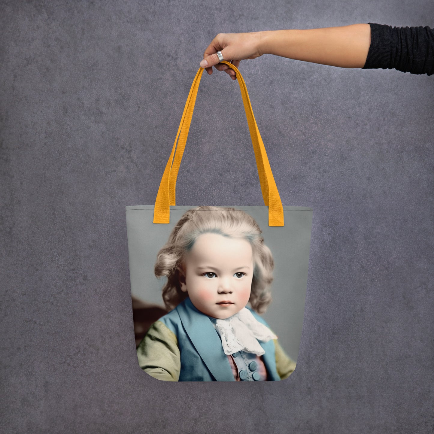 Tote Bag / Spun Polyester / Portrait Johann Sebastian V