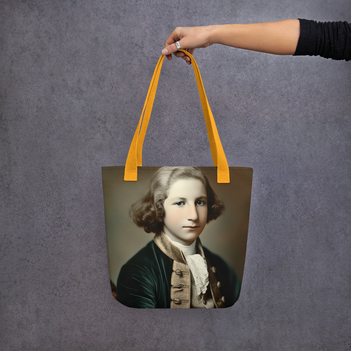 Tote Bag / Spun Polyester / Portrait George Augustine I