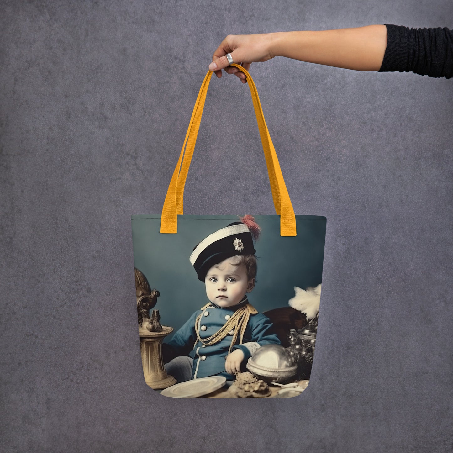 Tote Bag / Spun Polyester / Portrait Napoleon Carlo VIII