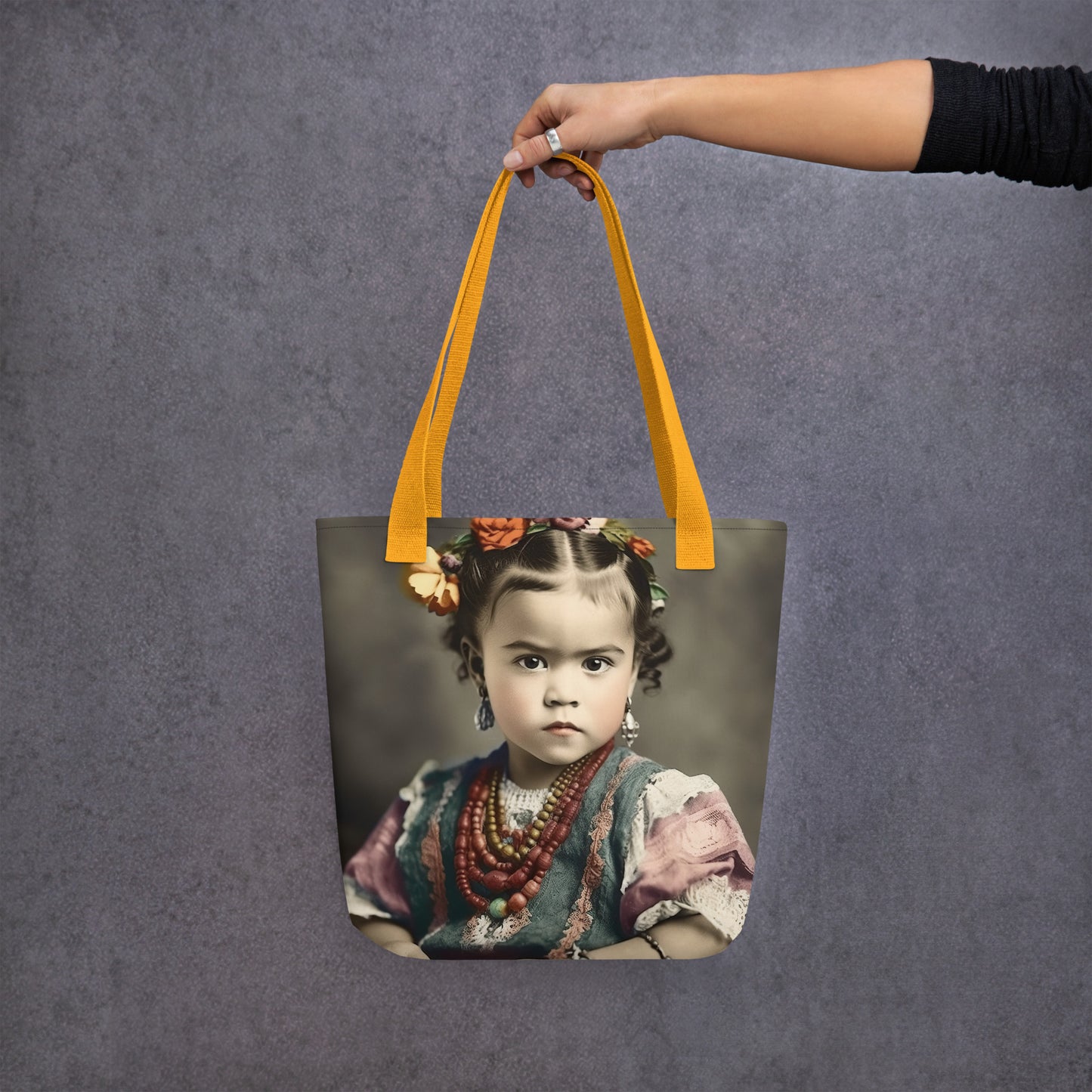 Tote Bag / Spun Polyester / Portrait Magdalena Frida VIII