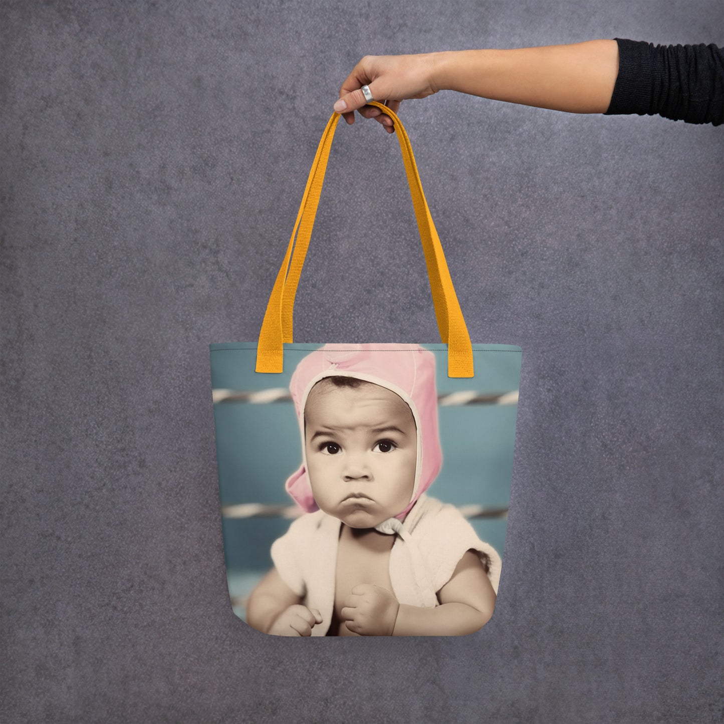 Tote Bag / Spun Polyester / Portrait Cassius 'Muhammad' Marcellus III