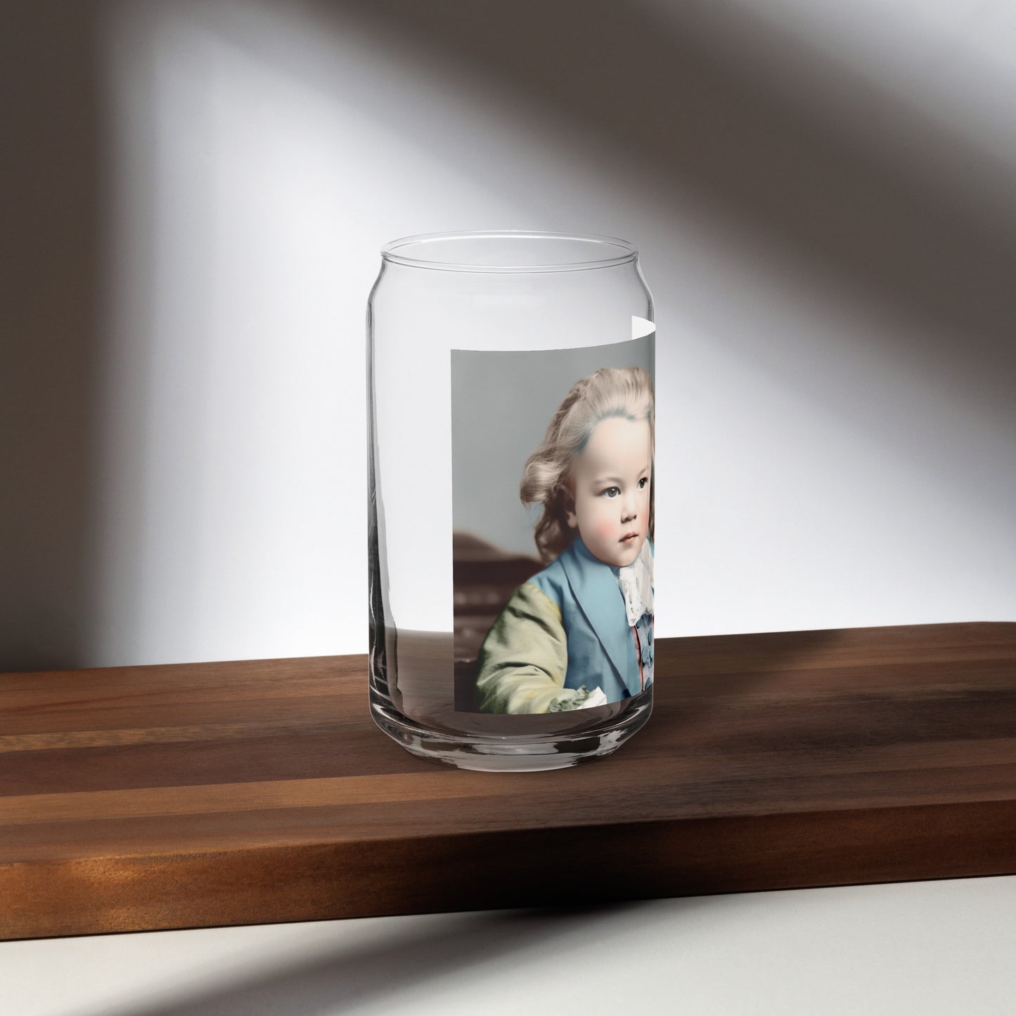 Glass / Can Shape / Portrait Johann Sebastian V