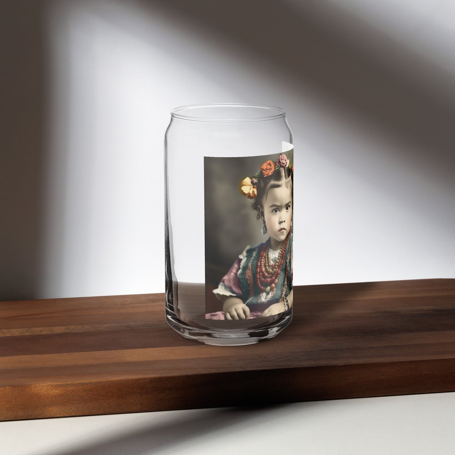 Glass / Can Shape / Portrait Magdalena Frida VIII