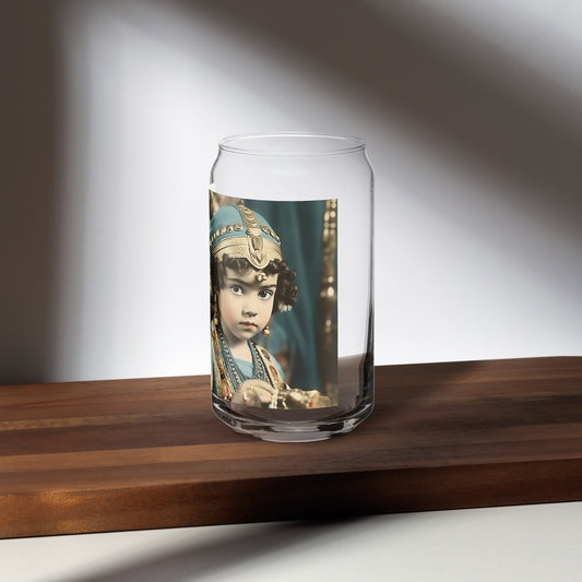 Glass / Can Shape / Portrait Cleopatra Philopator II