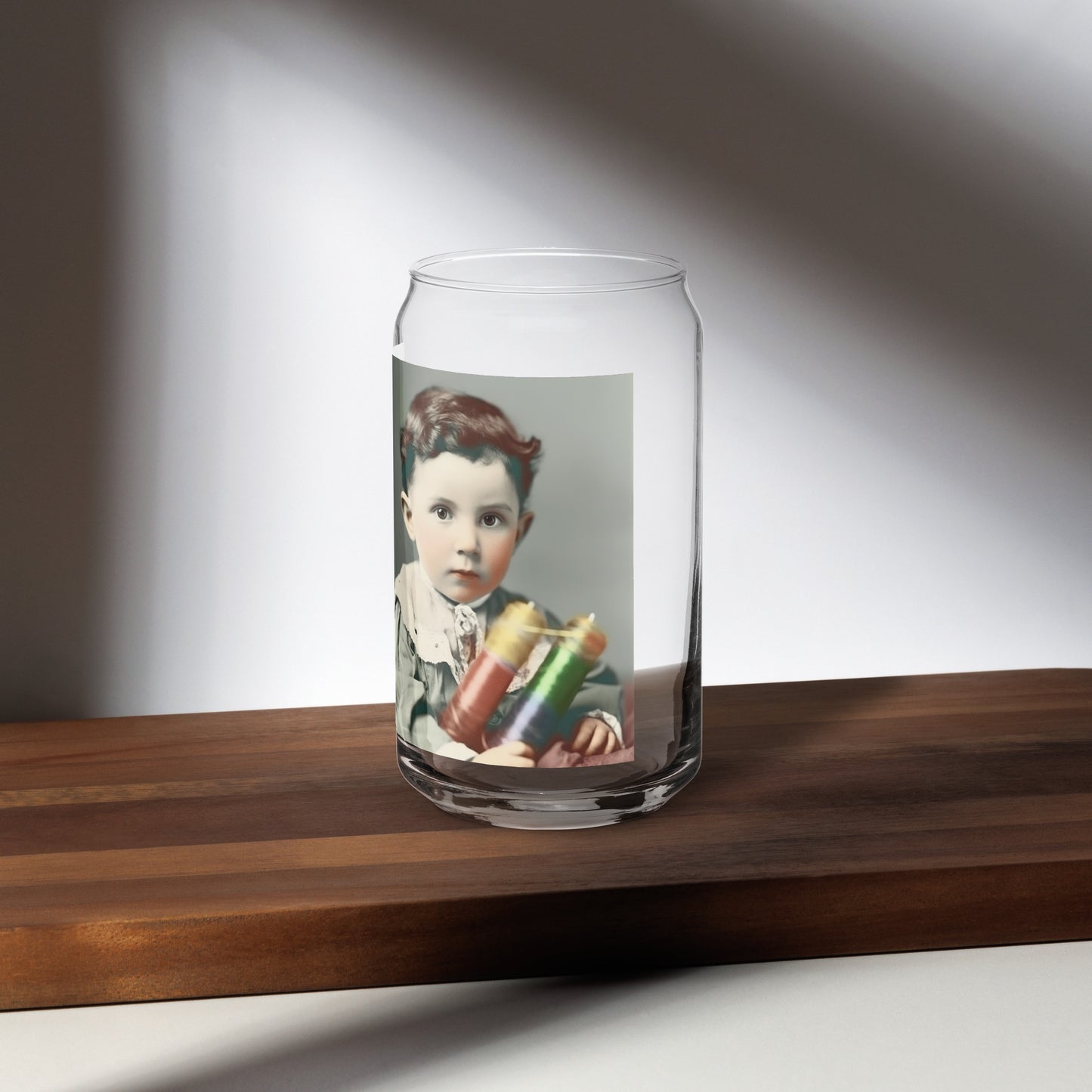 Glass / Can Shape / Portrait Nikola Milutin I