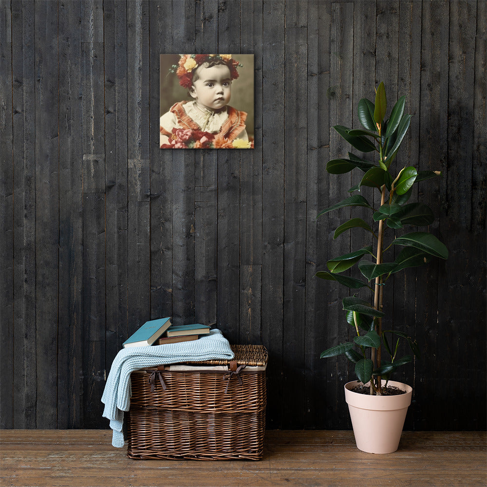 Canvas / Poly-Cotton Matte / Portrait Magdalena Frida I