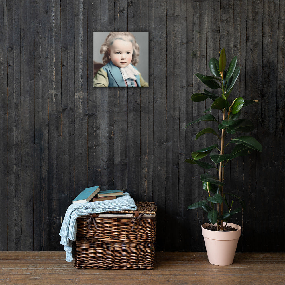 Canvas / Poly-Cotton Matte / Portrait Johann Sebastian V