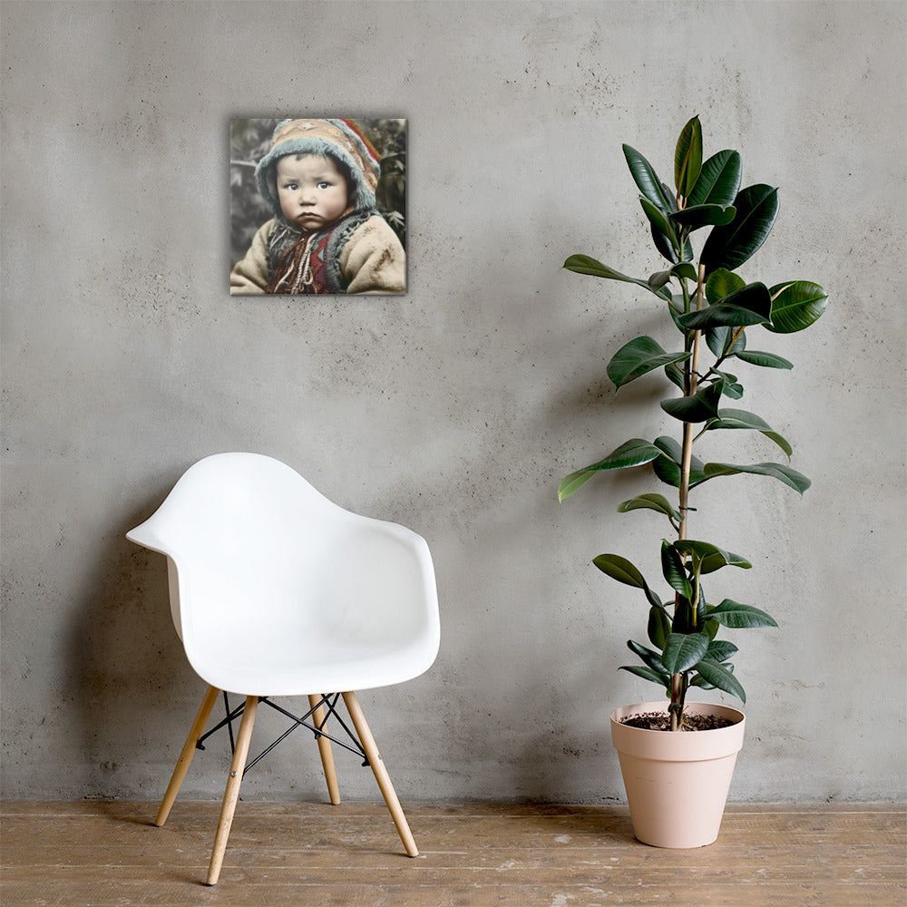 Canvas / Poly-Cotton Matte / Portrait Koelbjerg Child I