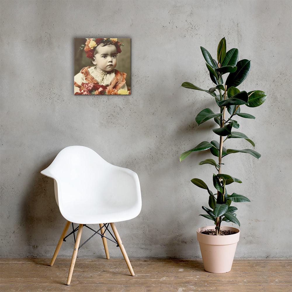 Canvas / Poly-Cotton Matte / Portrait Magdalena Frida I