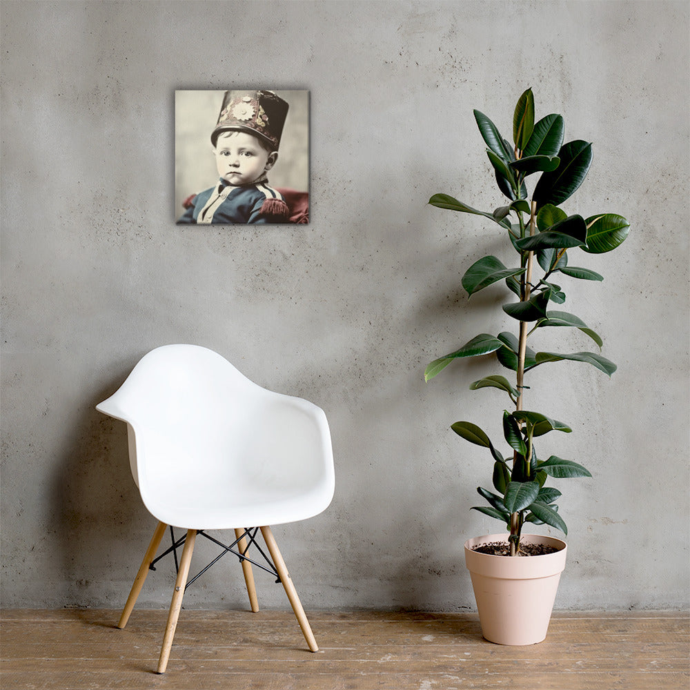 Canvas / Poly-Cotton Matte / Portrait Napoleon Carlo III