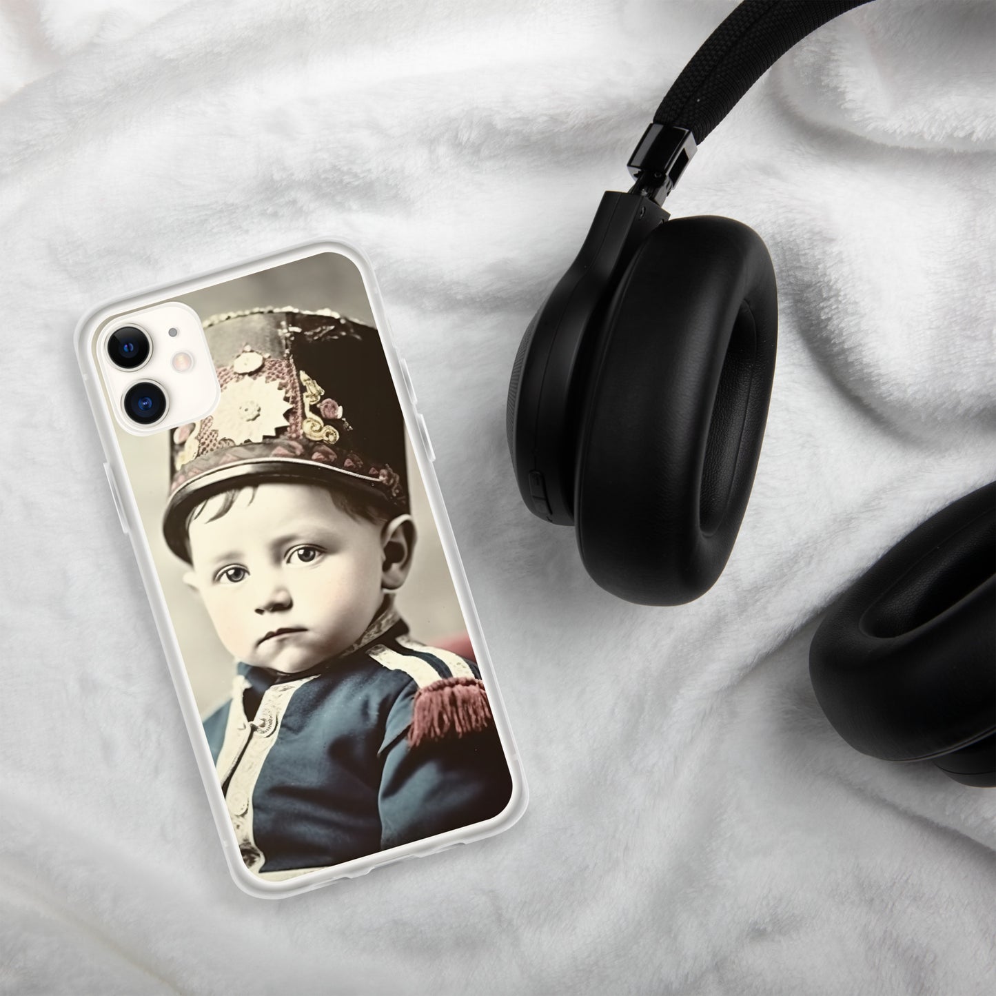 iPhone® Case / Clear Edition / Portrait Napoleon Carlo III