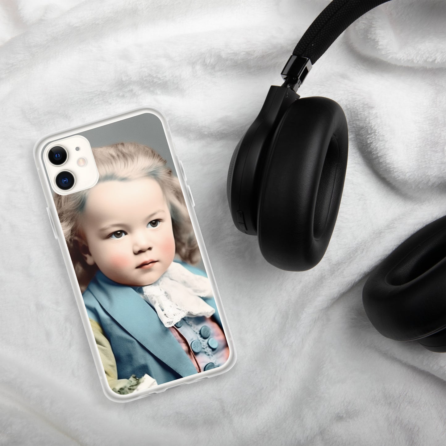 iPhone® Case / Clear Edition / Portrait Johann Sebastian V