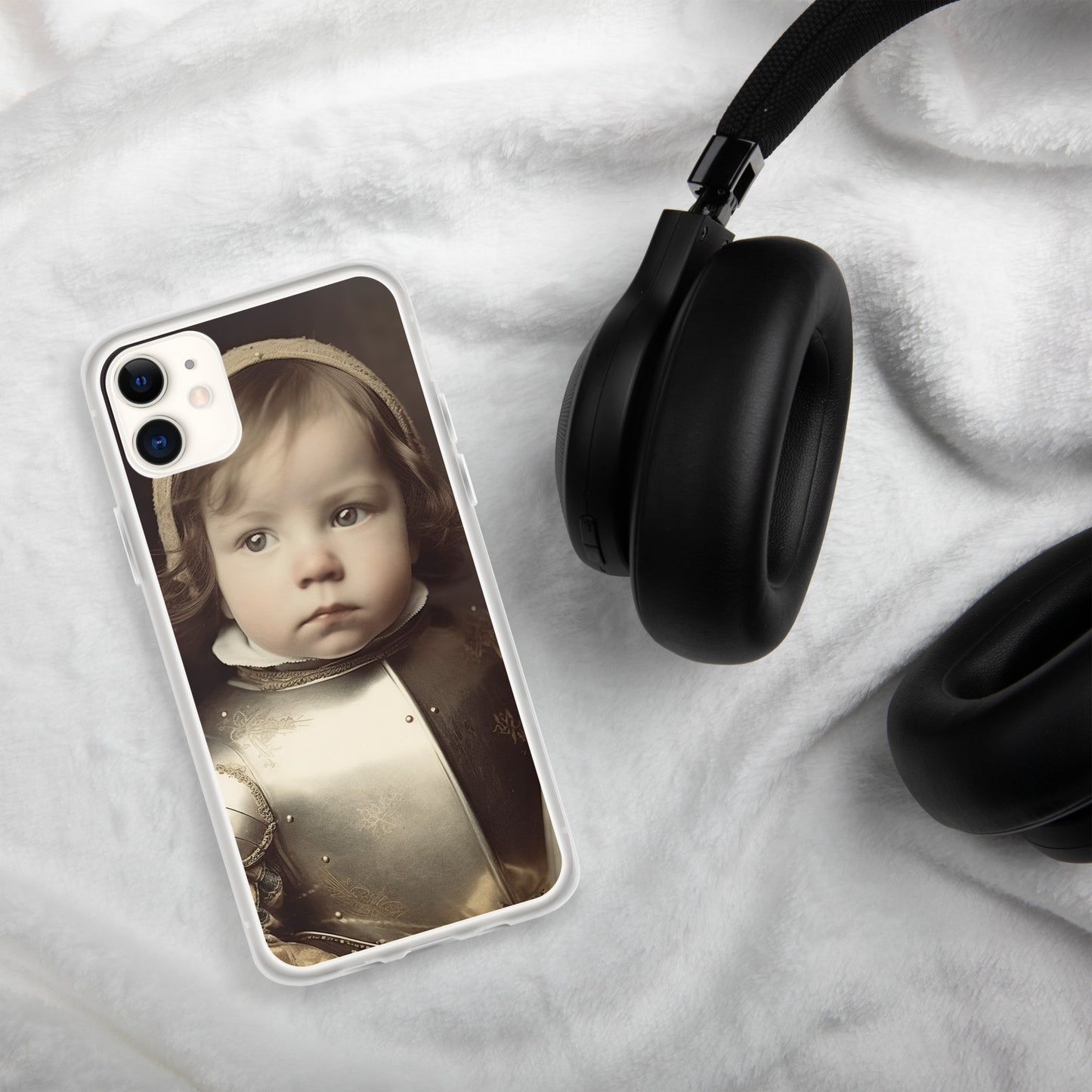 iPhone® Case / Clear Edition / Portrait Jeanne 'Joan' Arc II