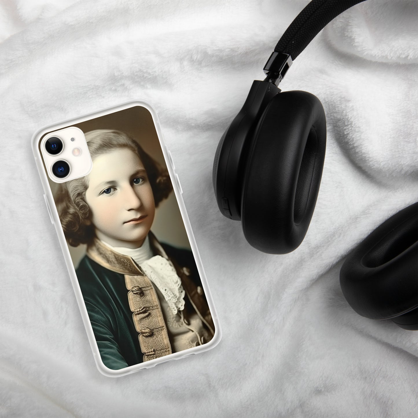 iPhone® Case / Clear Edition / Portrait George Augustine I