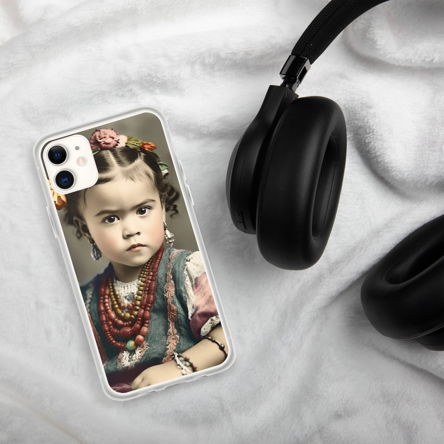 iPhone® Case / Clear Edition / Portrait Magdalena Frida VIII