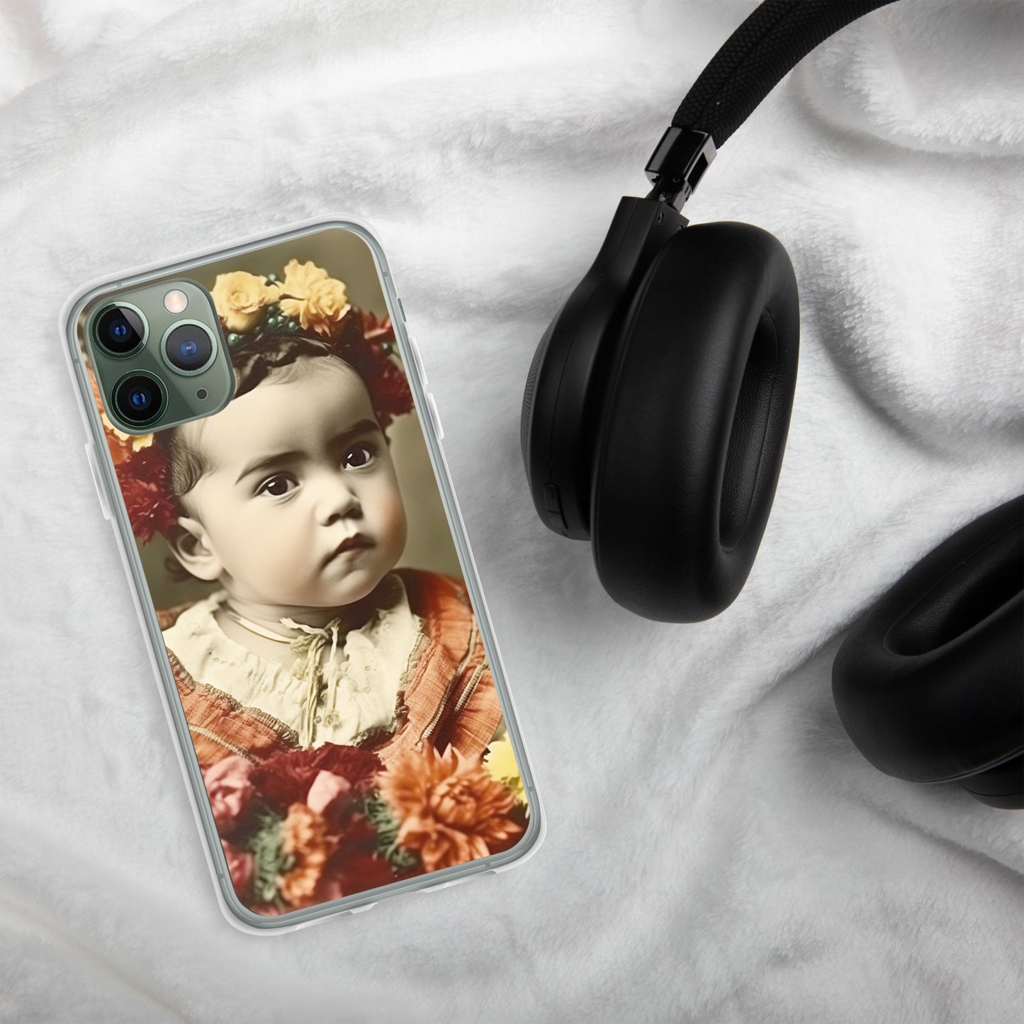 iPhone® Case / Clear Edition / Portrait Magdalena Frida I