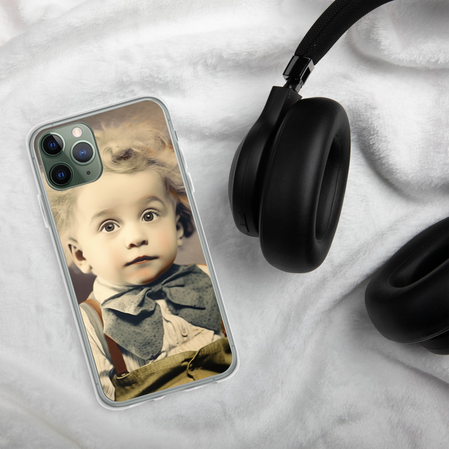 iPhone® Case / Clear Edition / Portrait Albert Hermann II