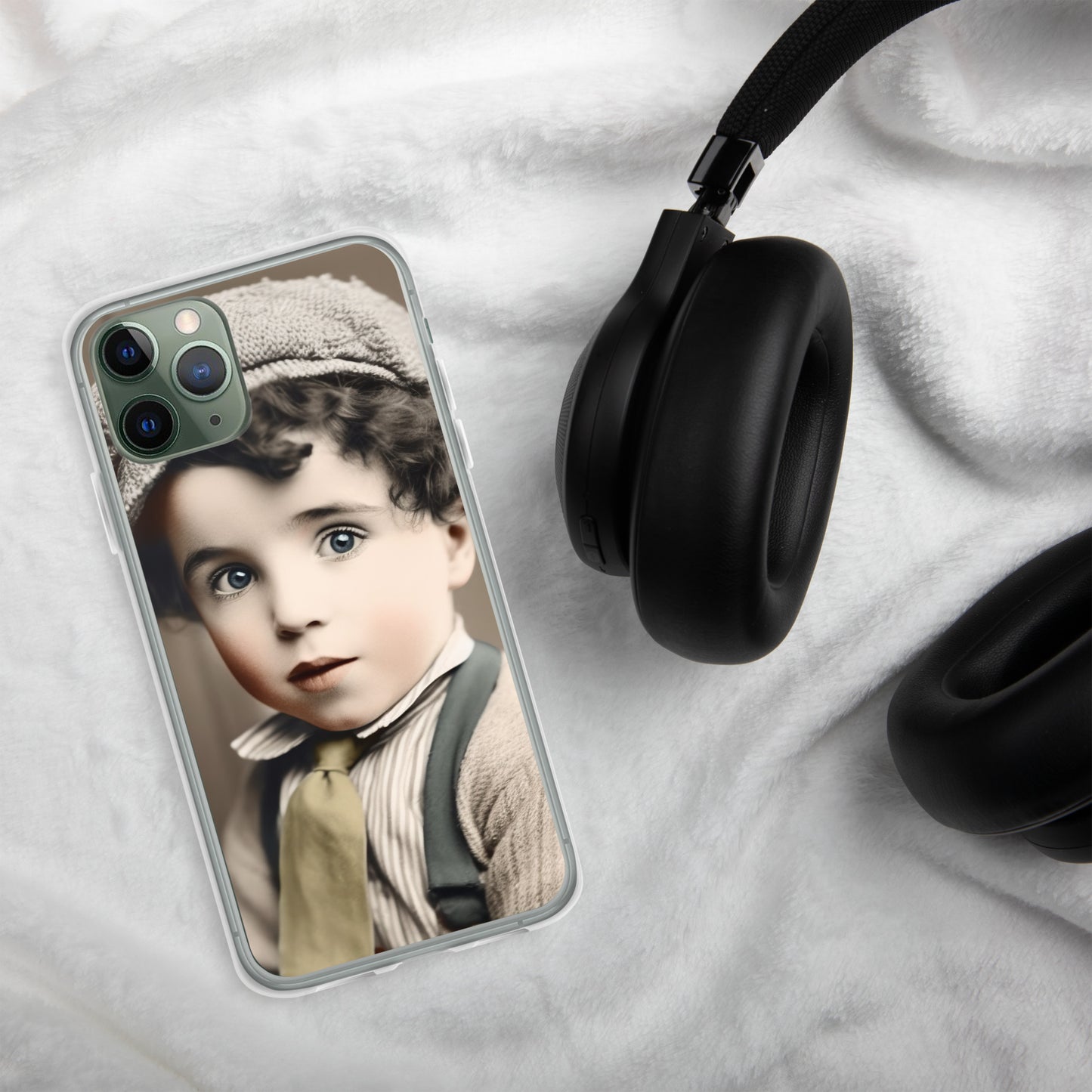 iPhone® Case / Clear Edition / Portrait Charles 'Charlie' Spencer III