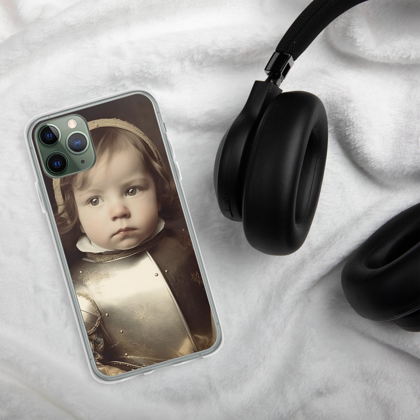 iPhone® Case / Clear Edition / Portrait Jeanne 'Joan' Arc II