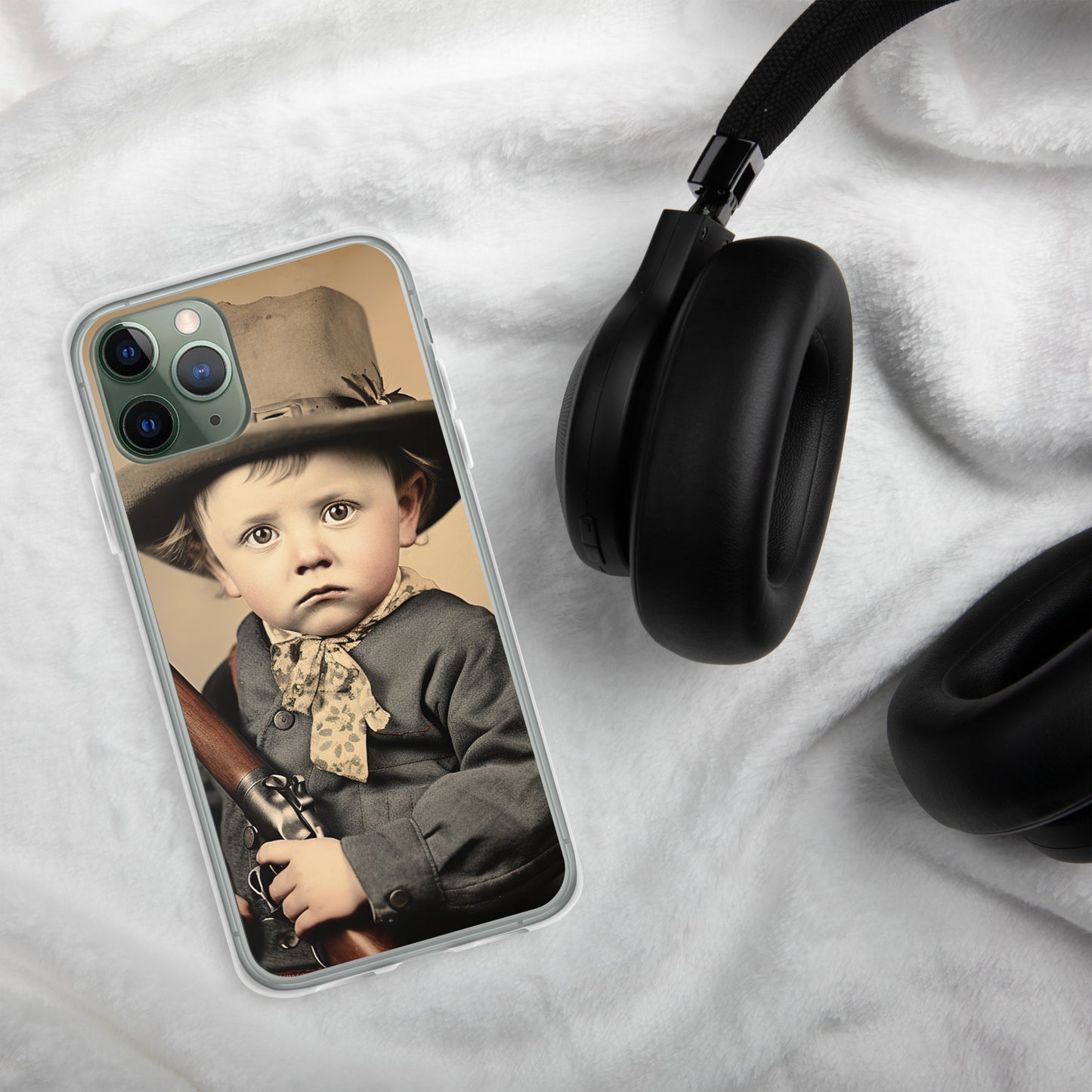 iPhone® Case / Clear Edition / Portrait William 'Billy' Henry III