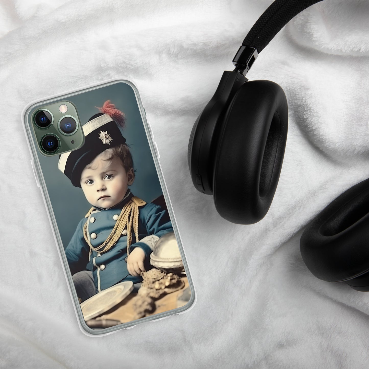 iPhone® Case / Clear Edition / Portrait Napoleon Carlo VIII