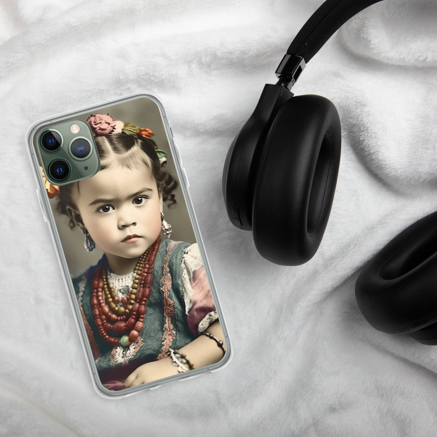 iPhone® Case / Clear Edition / Portrait Magdalena Frida VIII