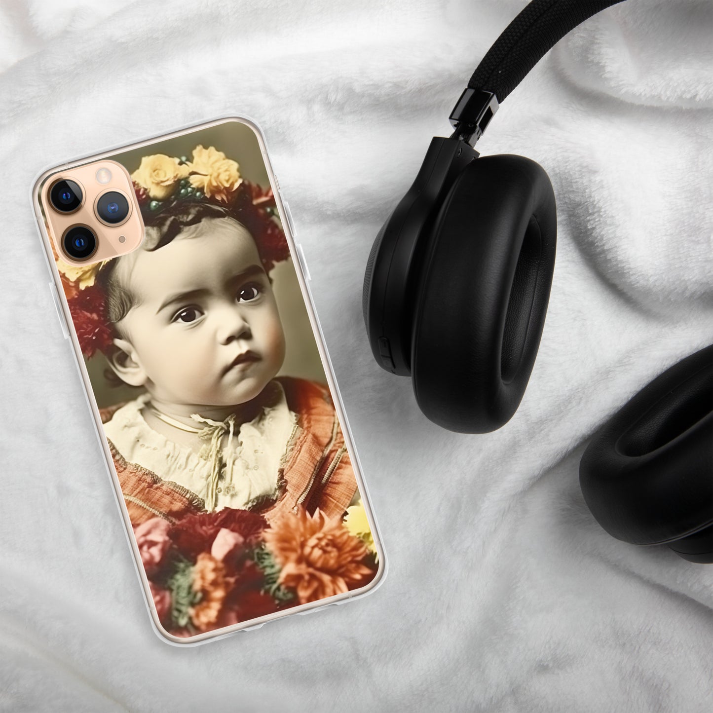 iPhone® Case / Clear Edition / Portrait Magdalena Frida I