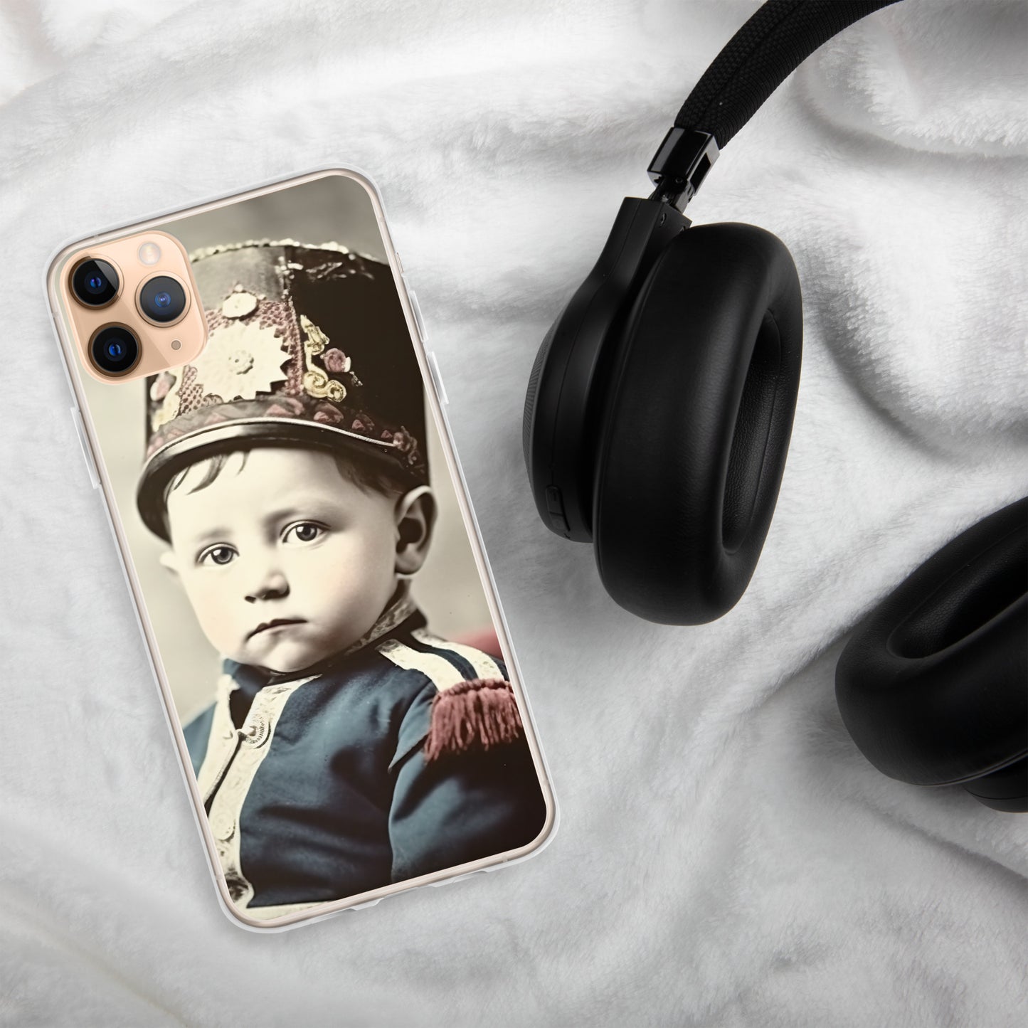 iPhone® Case / Clear Edition / Portrait Napoleon Carlo III