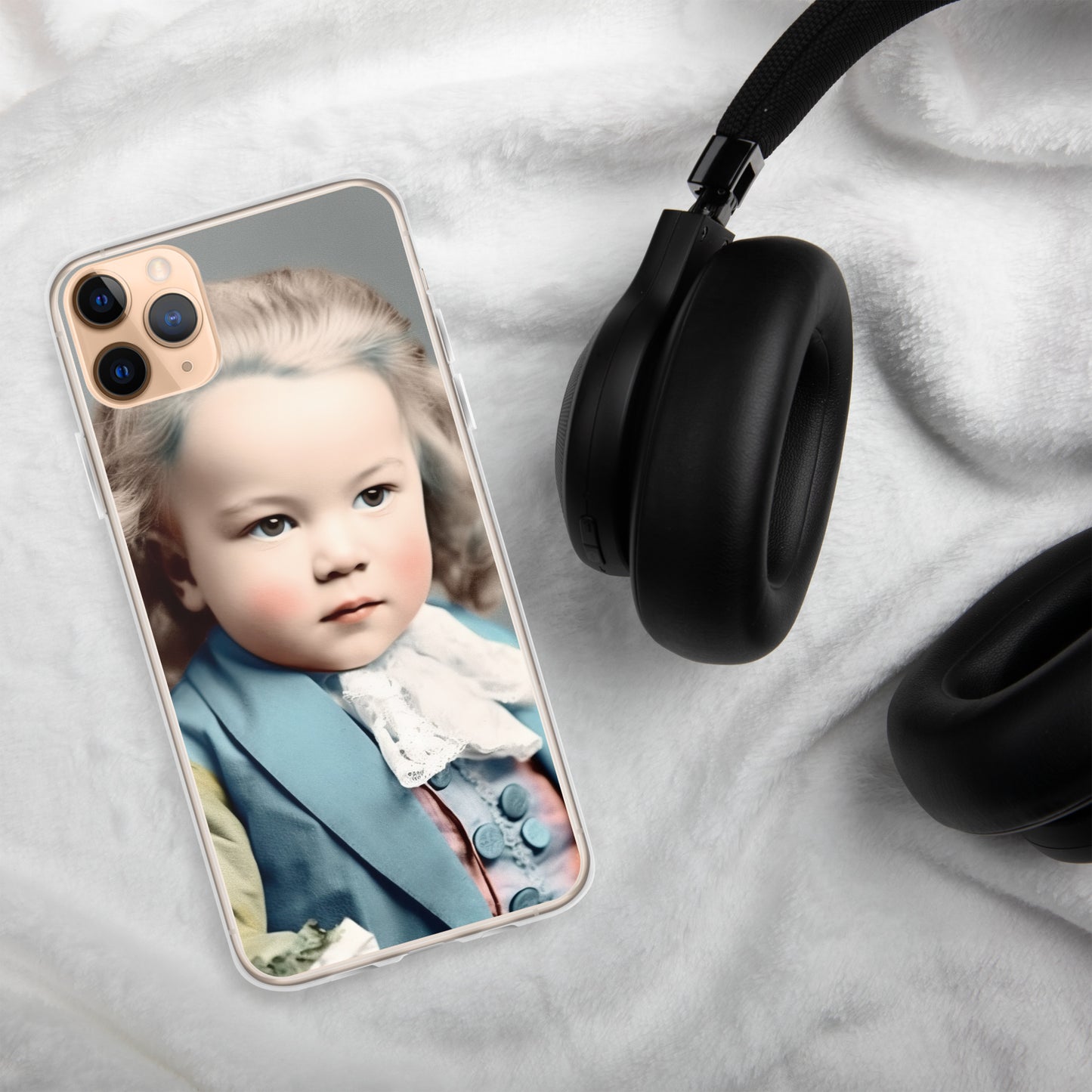 iPhone® Case / Clear Edition / Portrait Johann Sebastian V