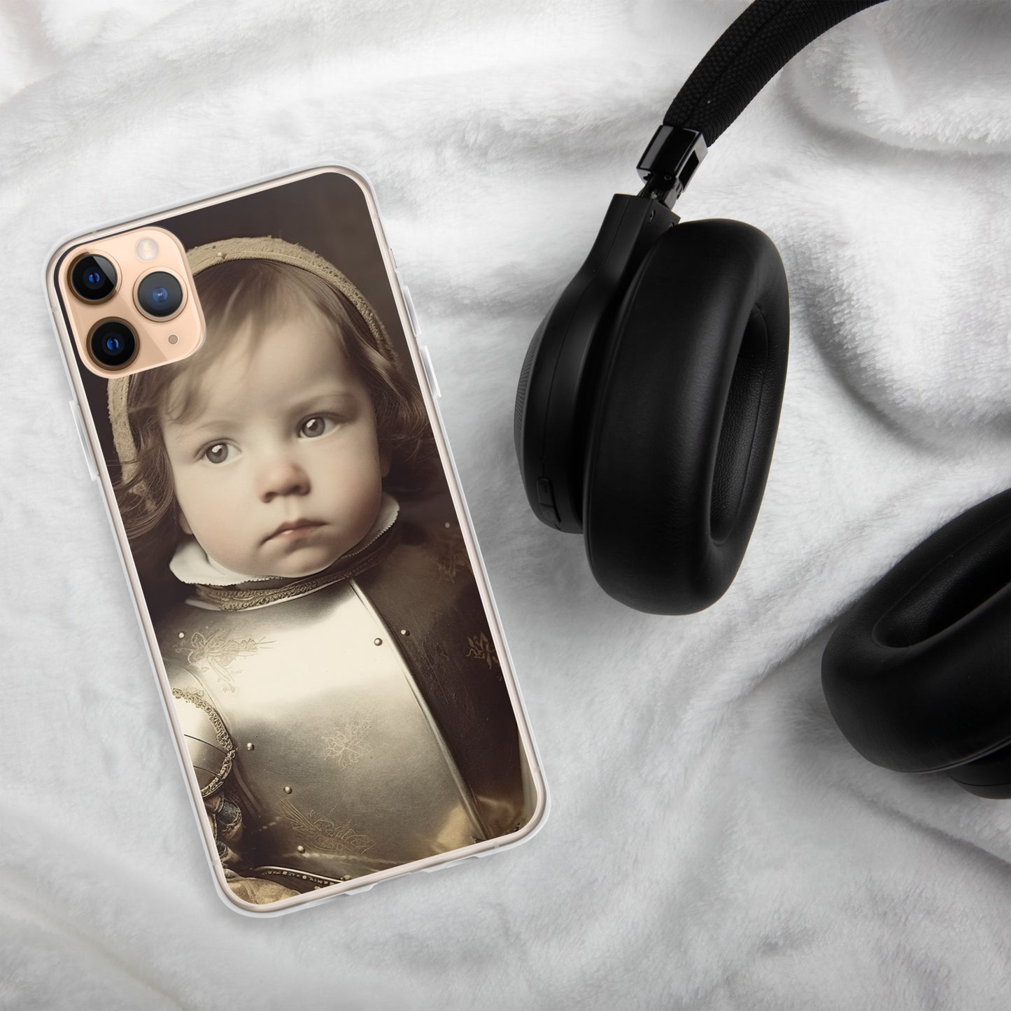 iPhone® Case / Clear Edition / Portrait Jeanne 'Joan' Arc II