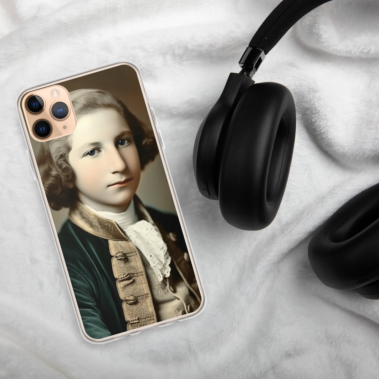 iPhone® Case / Clear Edition / Portrait George Augustine I