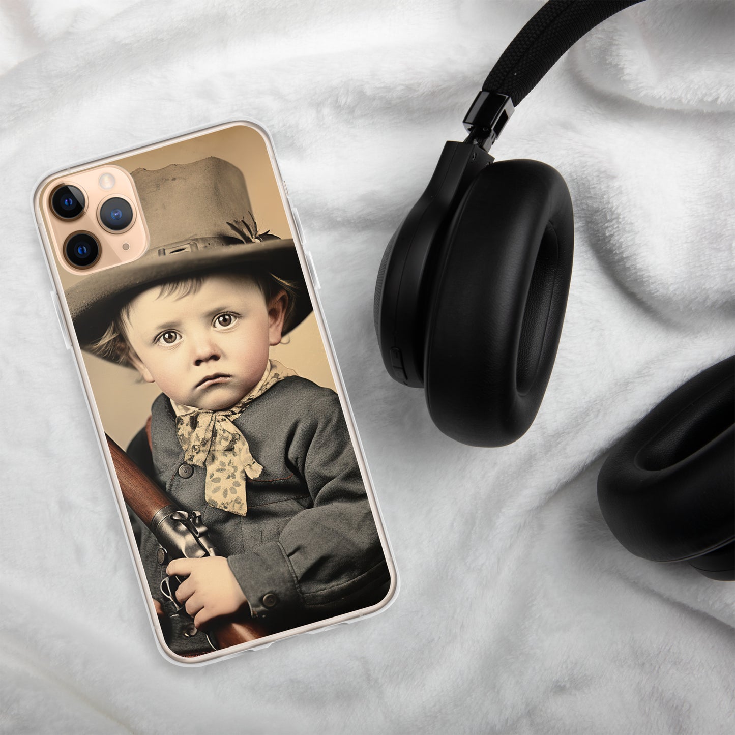 iPhone® Case / Clear Edition / Portrait William 'Billy' Henry III