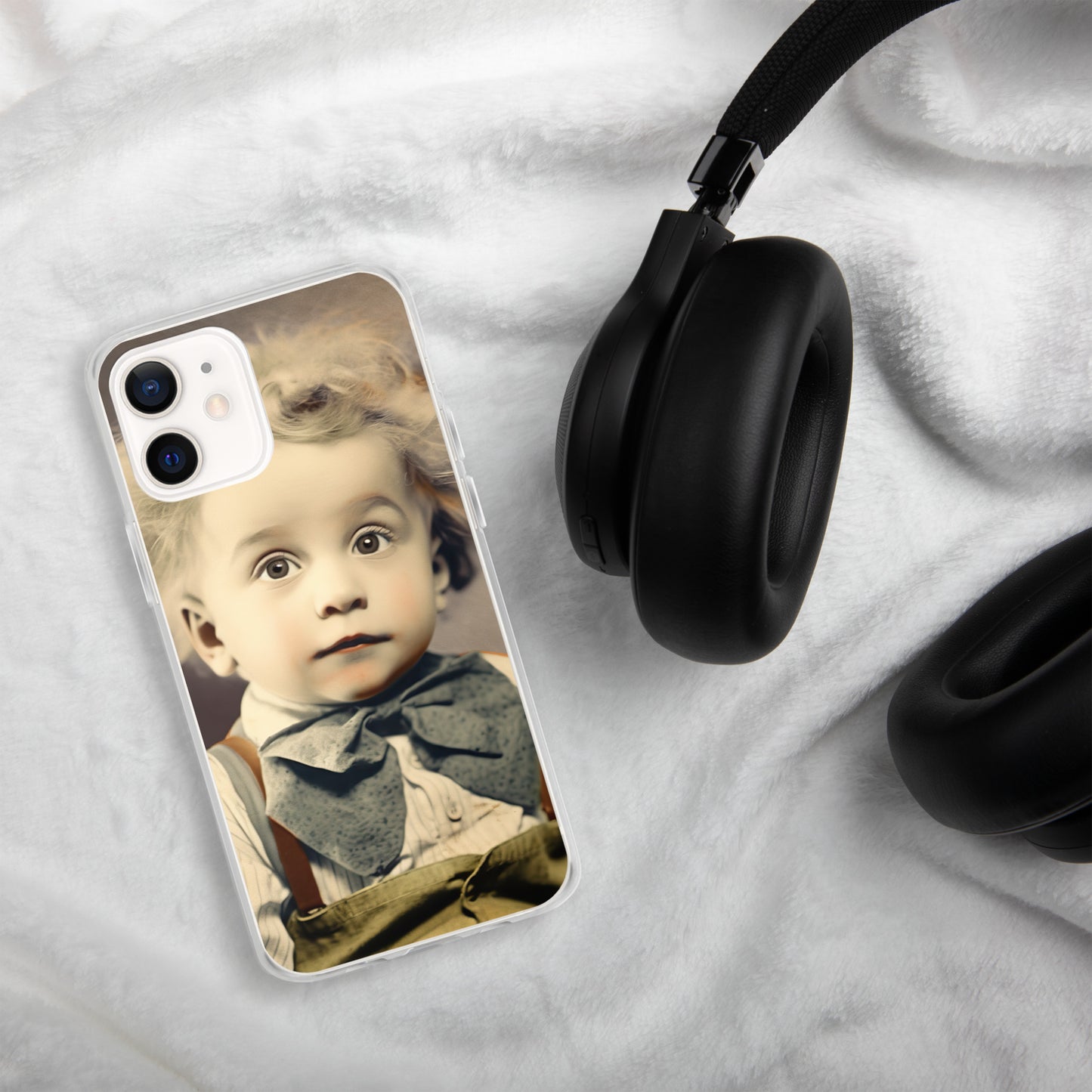 iPhone® Case / Clear Edition / Portrait Albert Hermann II