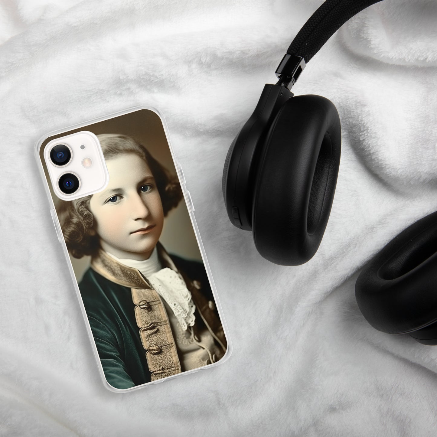 iPhone® Case / Clear Edition / Portrait George Augustine I