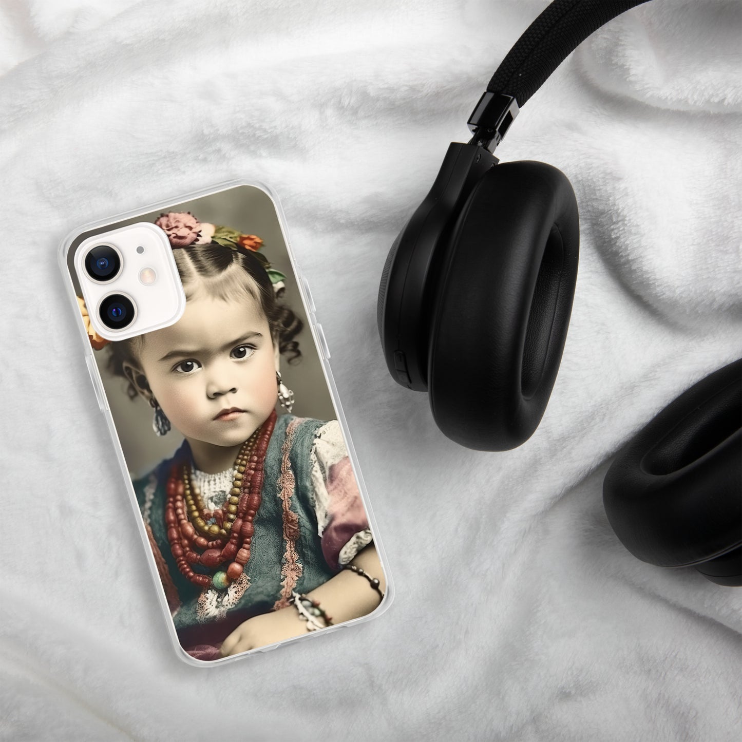 iPhone® Case / Clear Edition / Portrait Magdalena Frida VIII