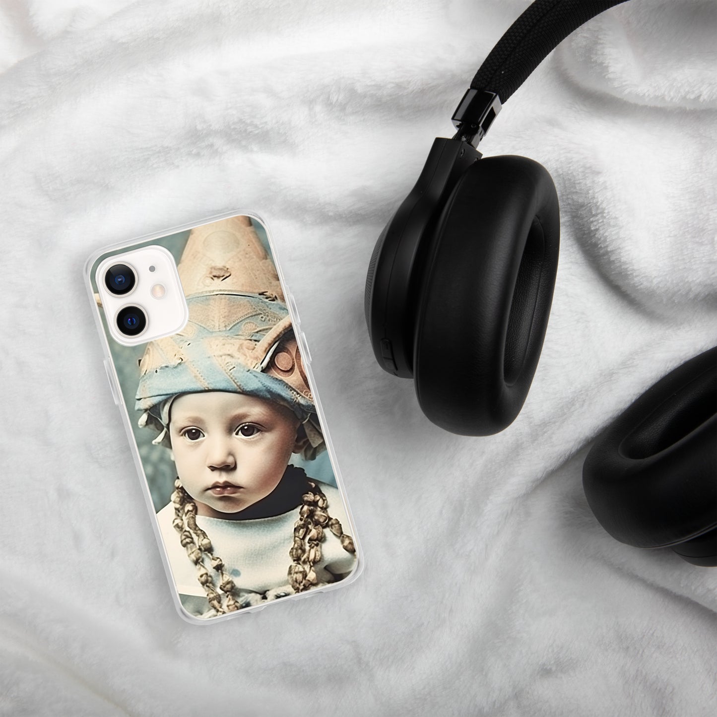 iPhone® Case / Clear Edition / Portrait Akhenaten Amenhotep II