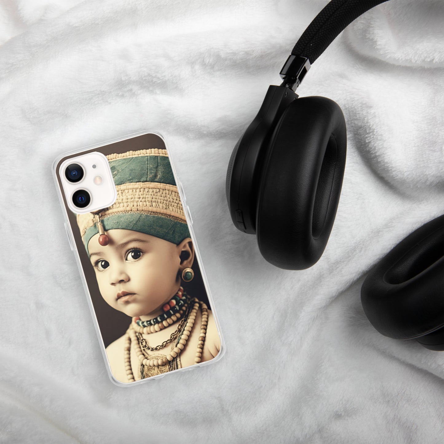 iPhone® Case / Clear Edition / Portrait Nefertiti Neferneferuaten I