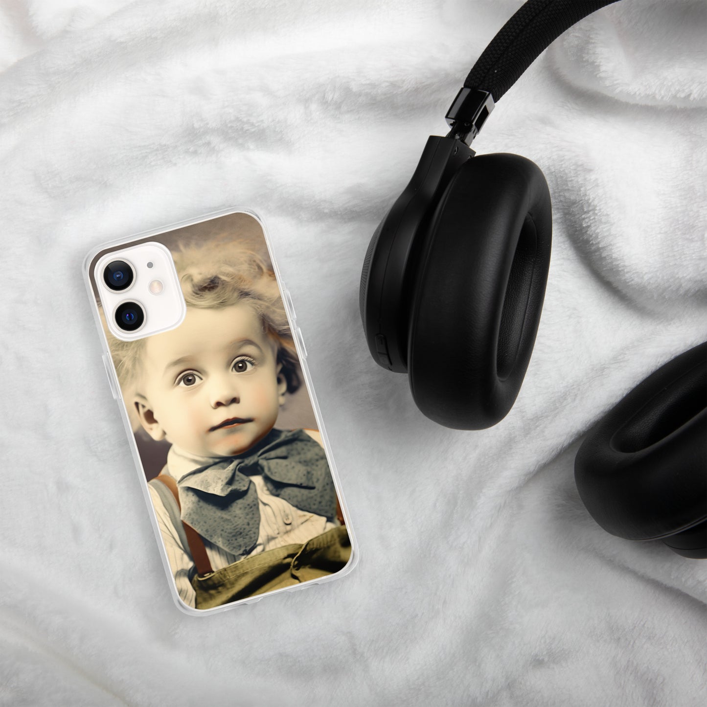 iPhone® Case / Clear Edition / Portrait Albert Hermann II