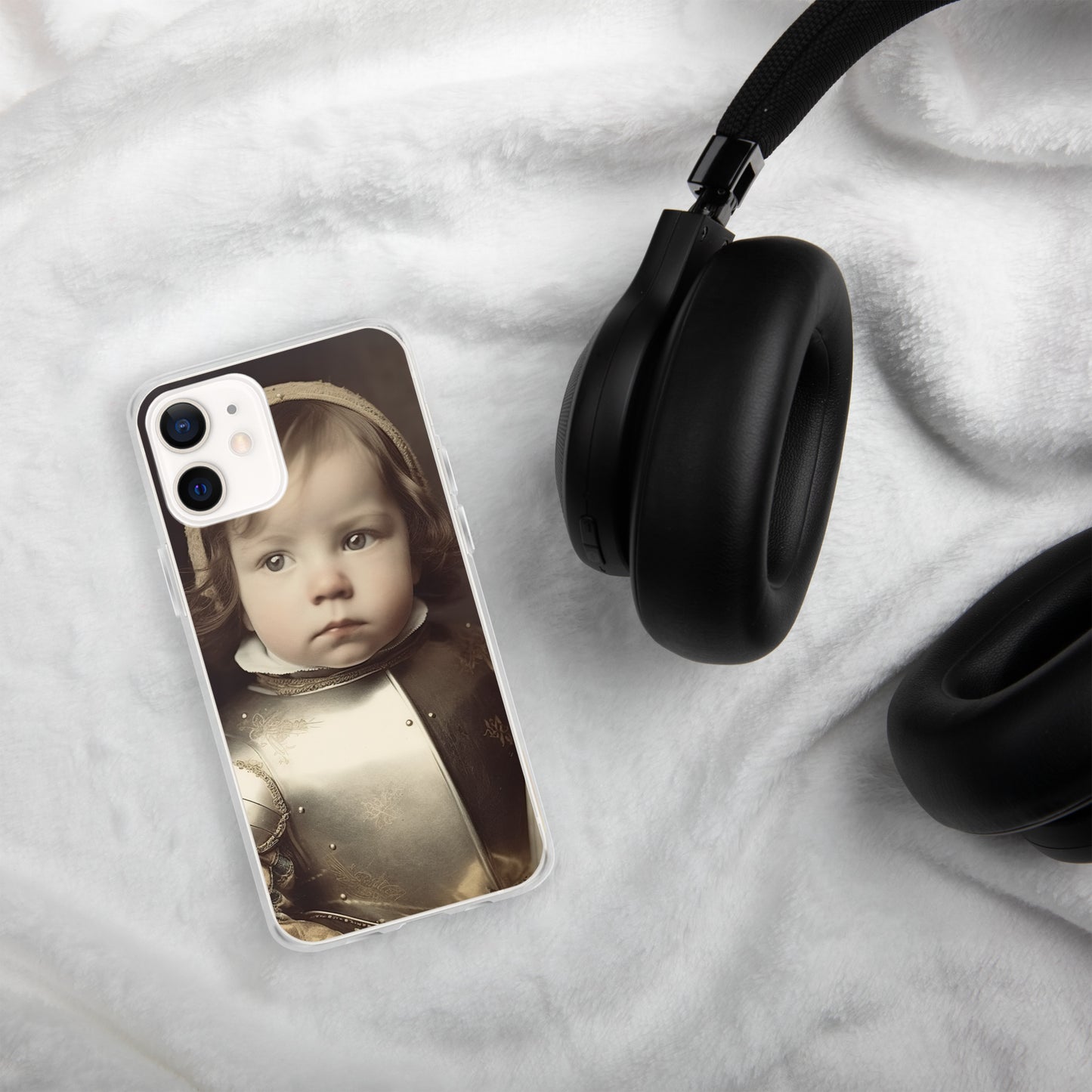 iPhone® Case / Clear Edition / Portrait Jeanne 'Joan' Arc II