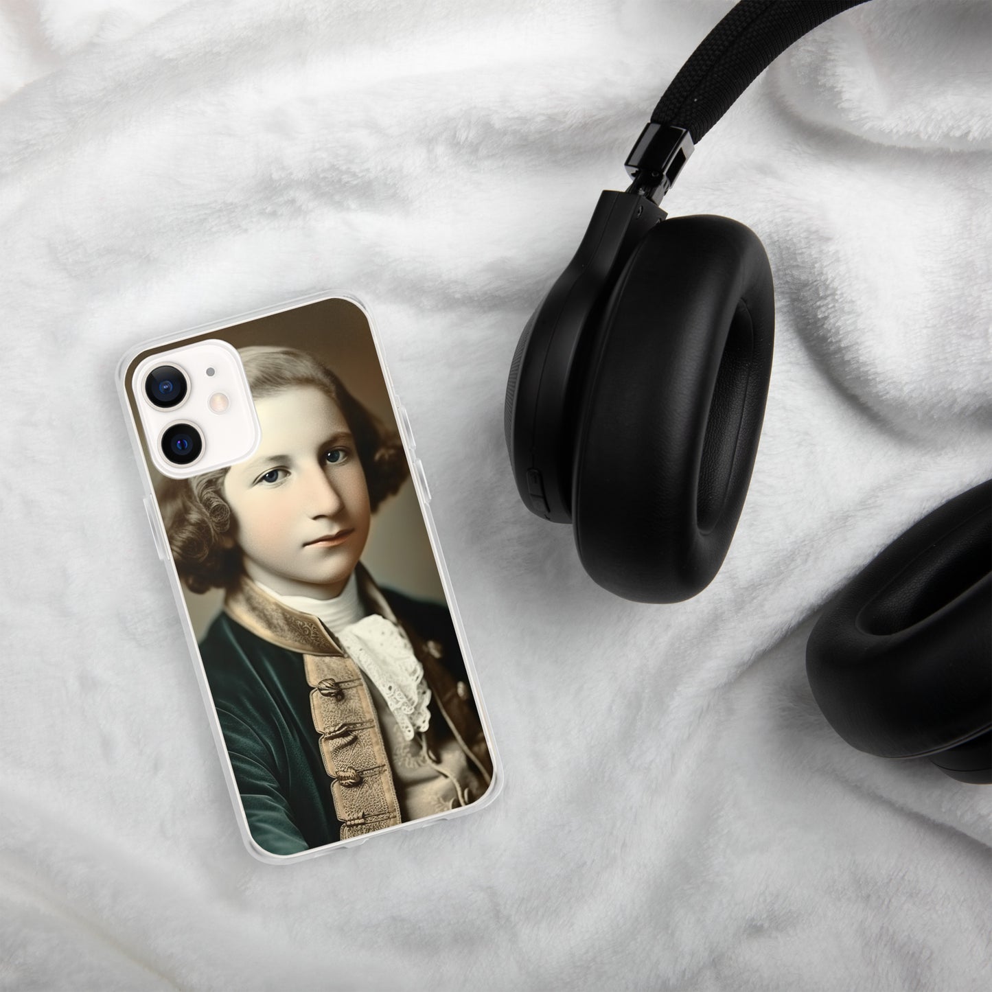 iPhone® Case / Clear Edition / Portrait George Augustine I