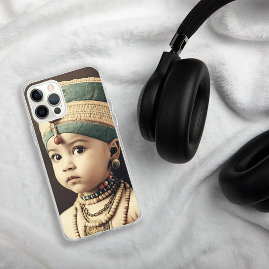 iPhone® Case / Clear Edition / Portrait Nefertiti Neferneferuaten I