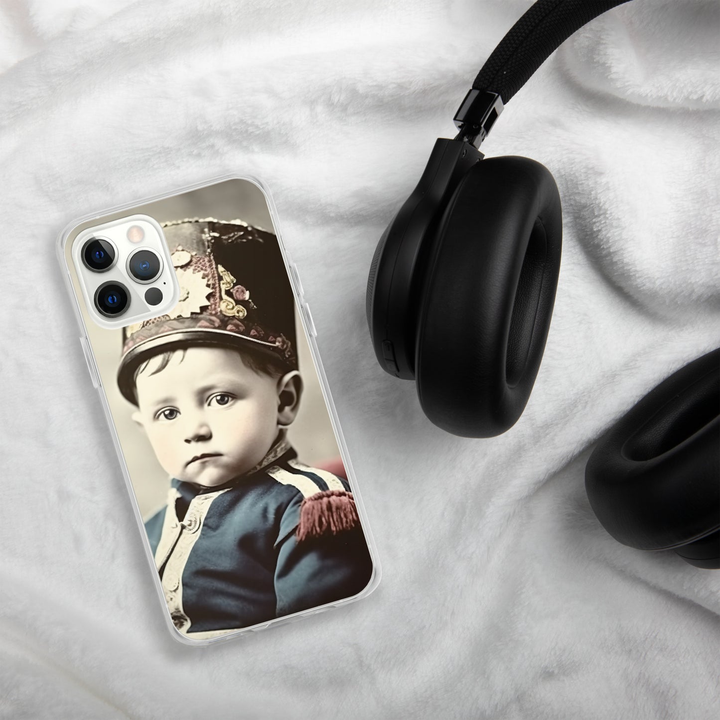 iPhone® Case / Clear Edition / Portrait Napoleon Carlo III