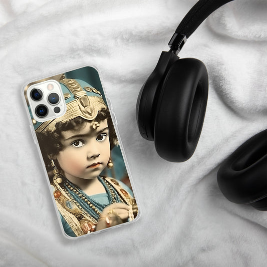 iPhone® Case / Clear Edition / Portrait Cleopatra Philopator II