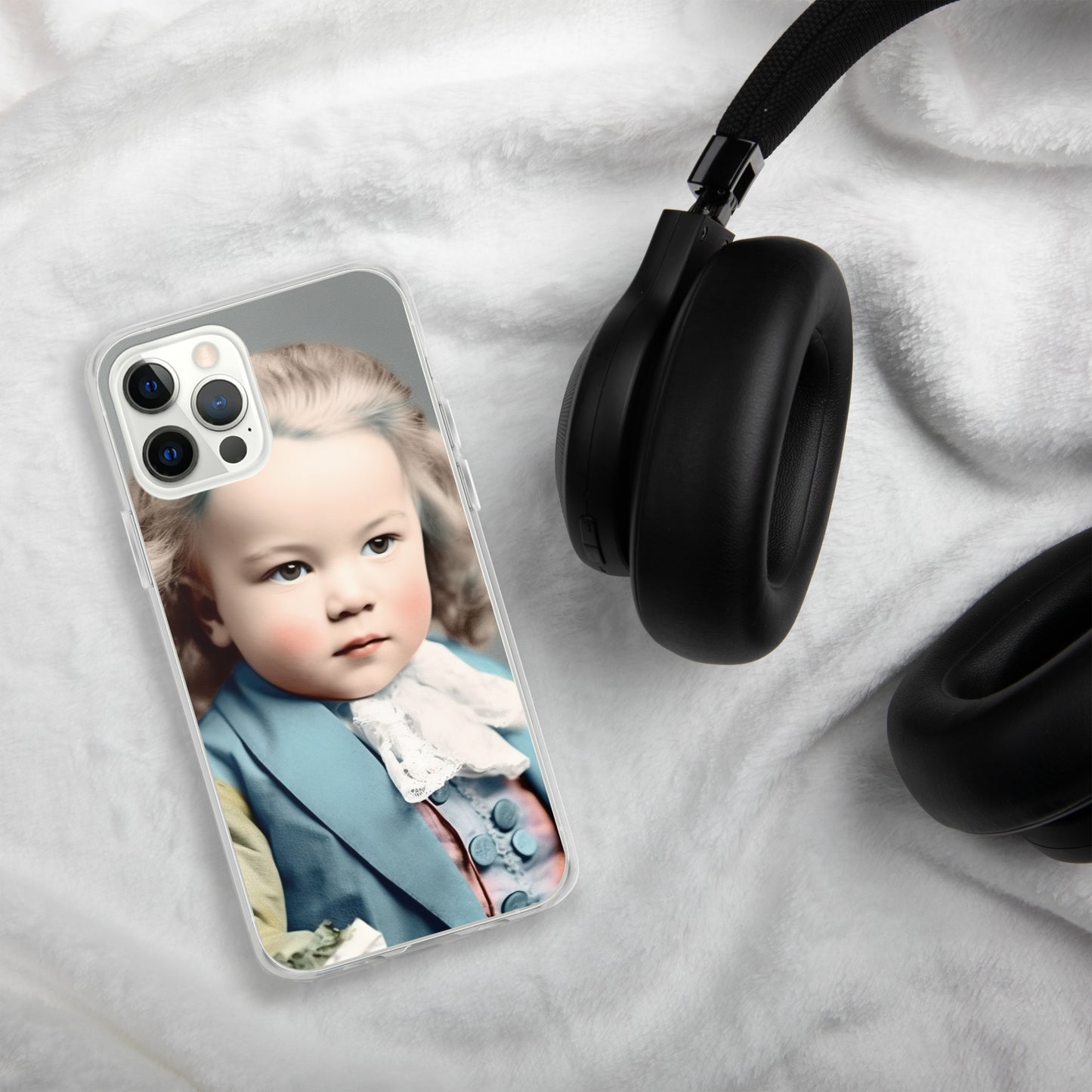 iPhone® Case / Clear Edition / Portrait Johann Sebastian V