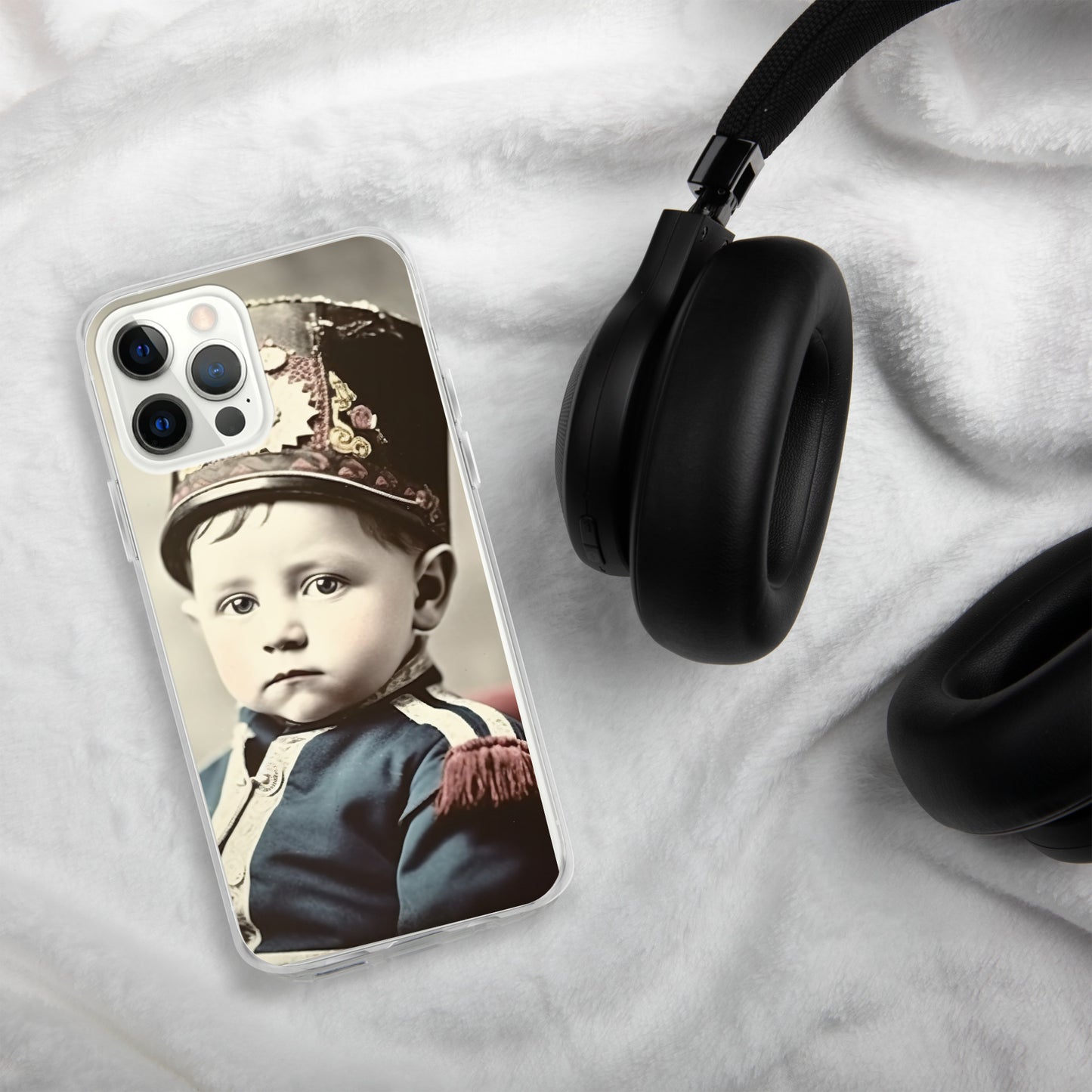 iPhone® Case / Clear Edition / Portrait Napoleon Carlo III