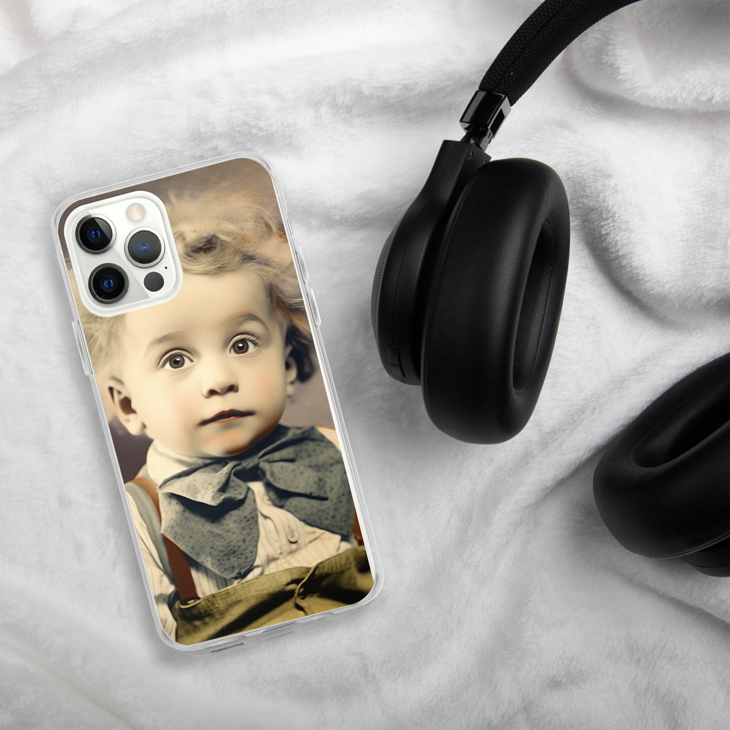 iPhone® Case / Clear Edition / Portrait Albert Hermann II