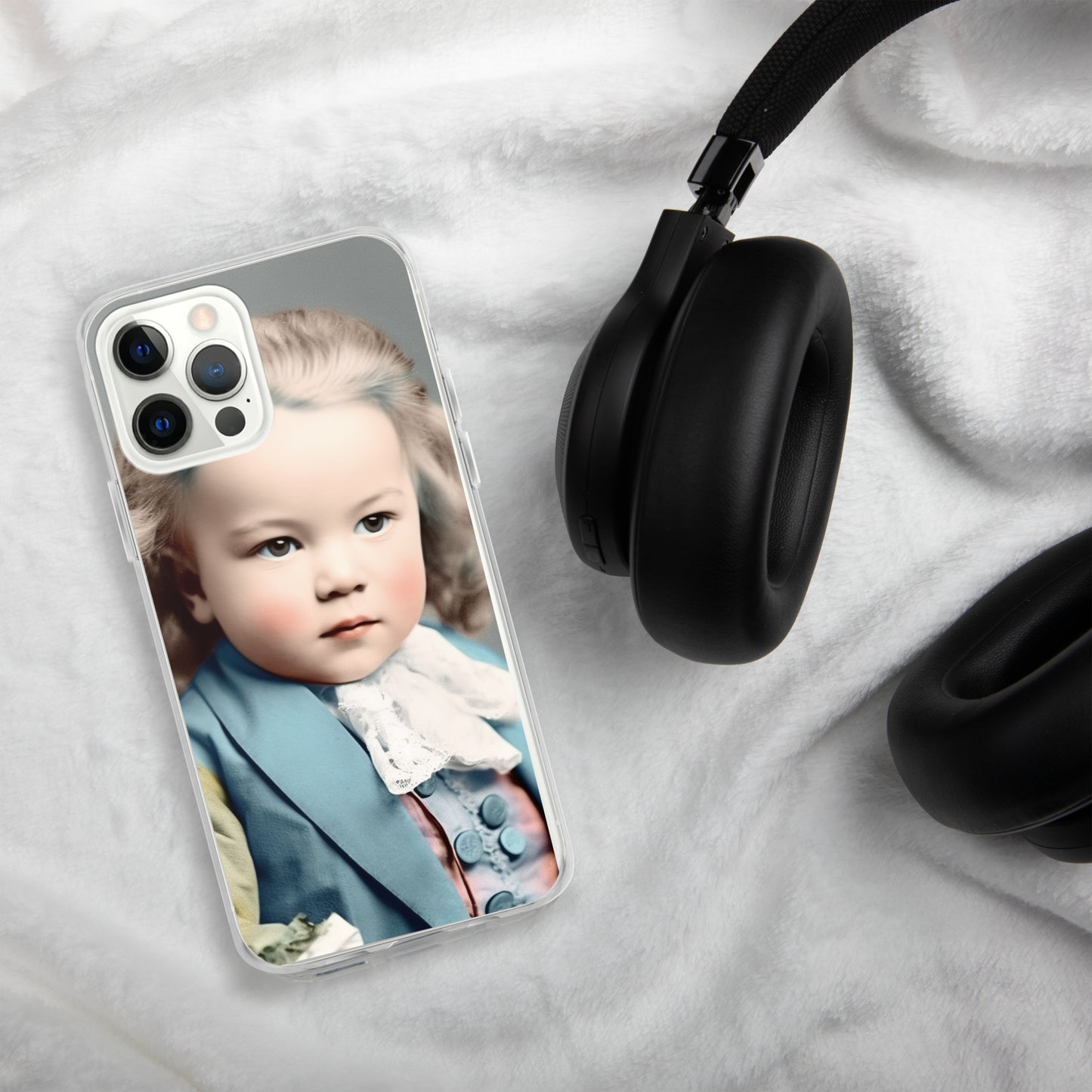 iPhone® Case / Clear Edition / Portrait Johann Sebastian V