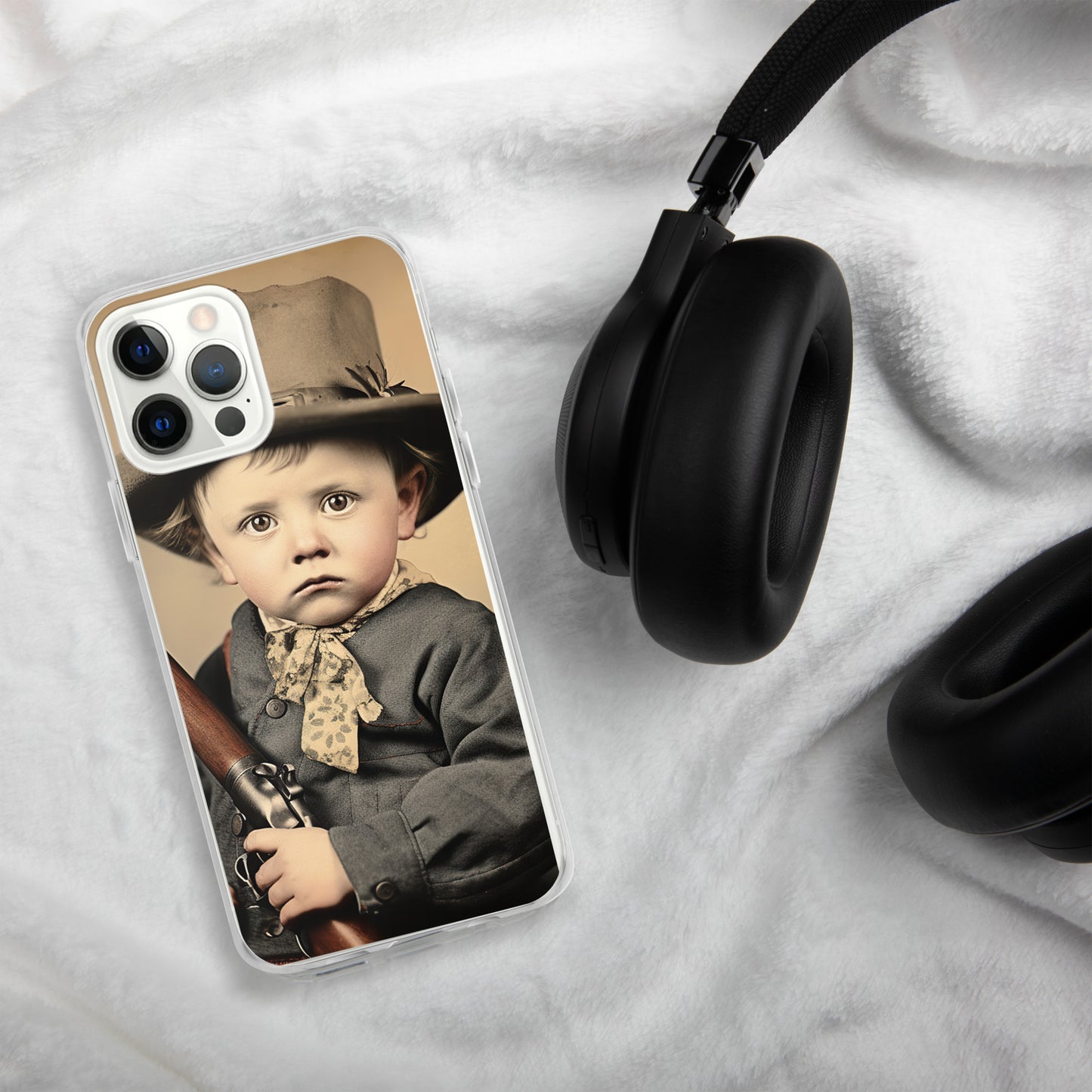 iPhone® Case / Clear Edition / Portrait William 'Billy' Henry III