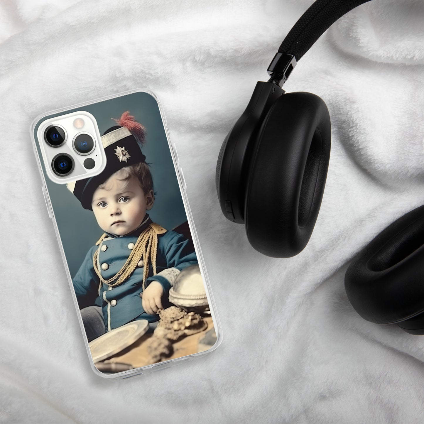 iPhone® Case / Clear Edition / Portrait Napoleon Carlo VIII