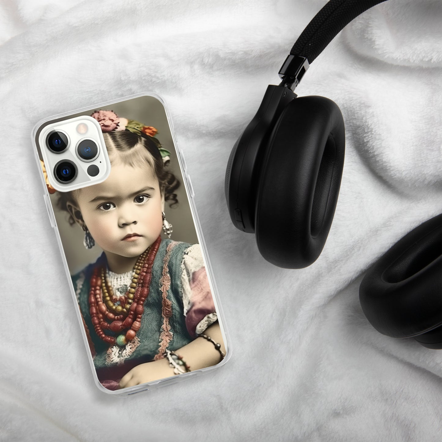 iPhone® Case / Clear Edition / Portrait Magdalena Frida VIII